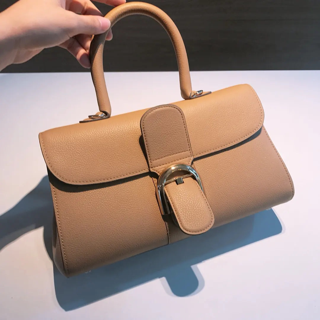 Delvaux Tan Brillant Bag - Hình 2