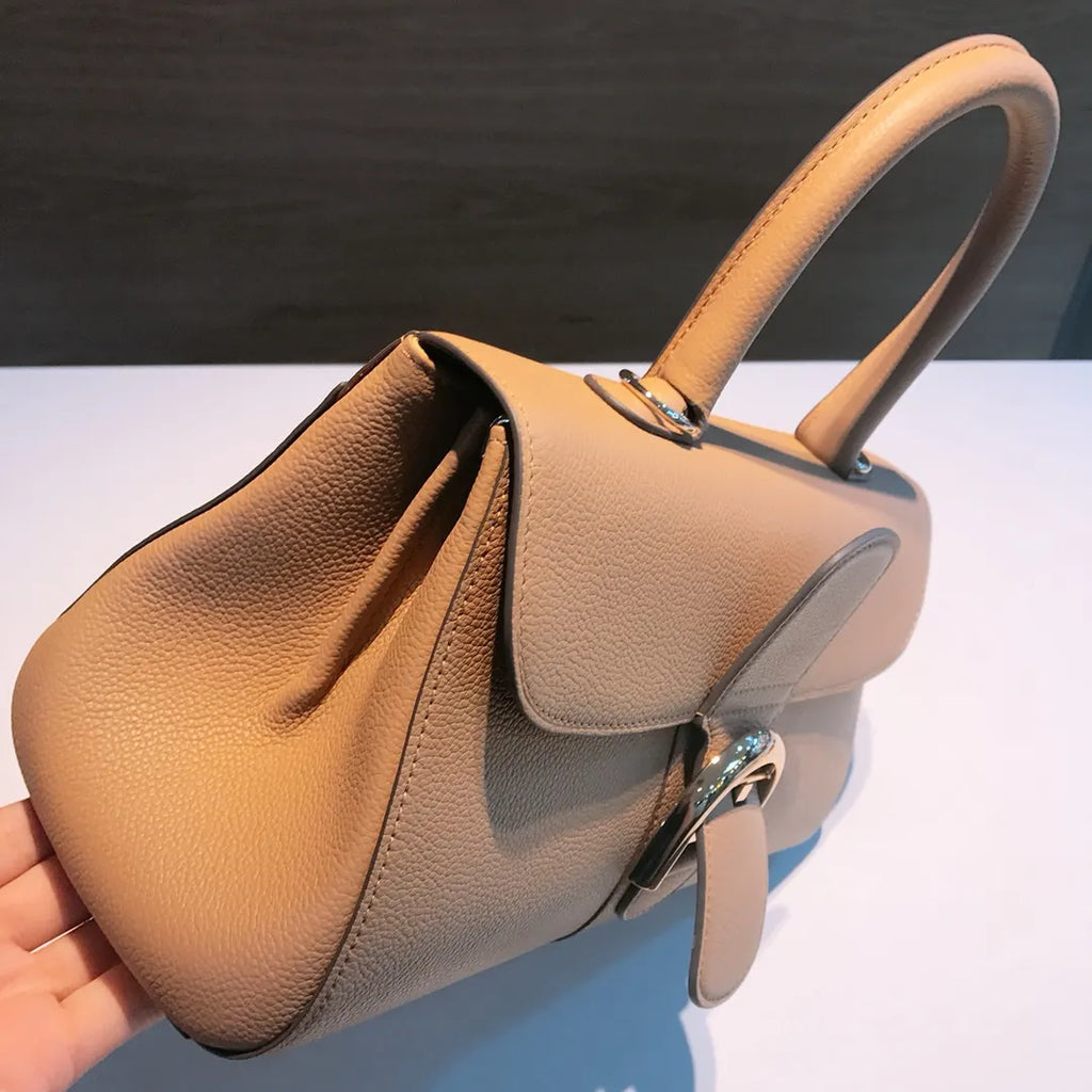 Delvaux Tan Brillant Bag - Hình 5