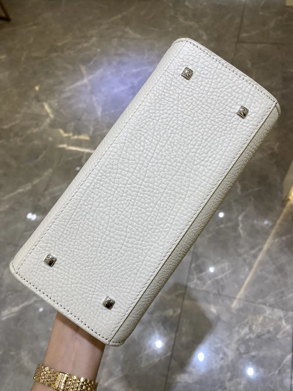 Delvaux White Sellier Brillant - Hình 5