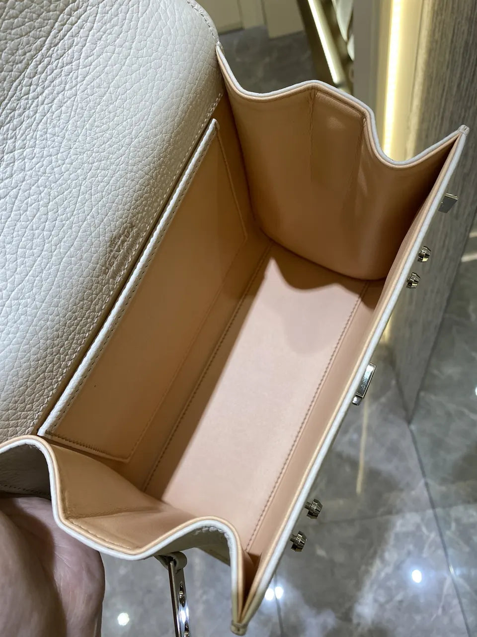 Delvaux White Sellier Brillant - Hình 7