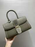 Delvaux Vert Bronze Brillant