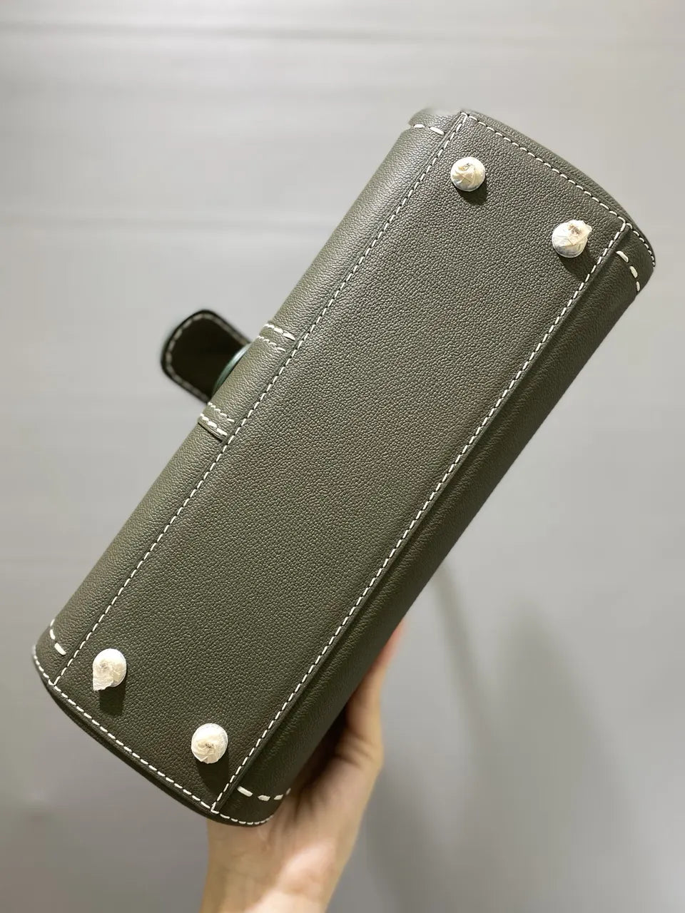 Delvaux Vert Bronze Brillant - Hình 8