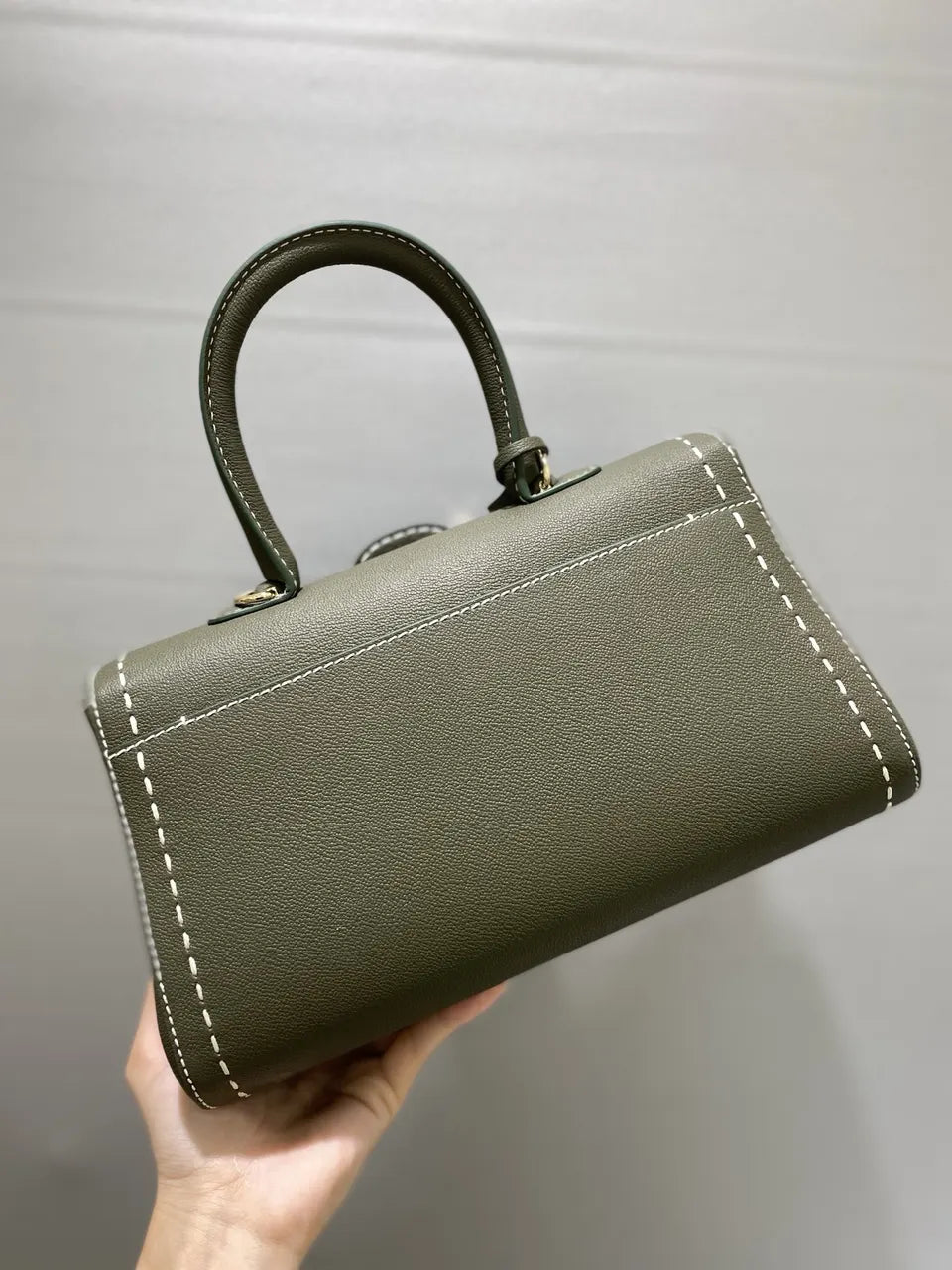 Delvaux Vert Bronze Brillant - Hình 2
