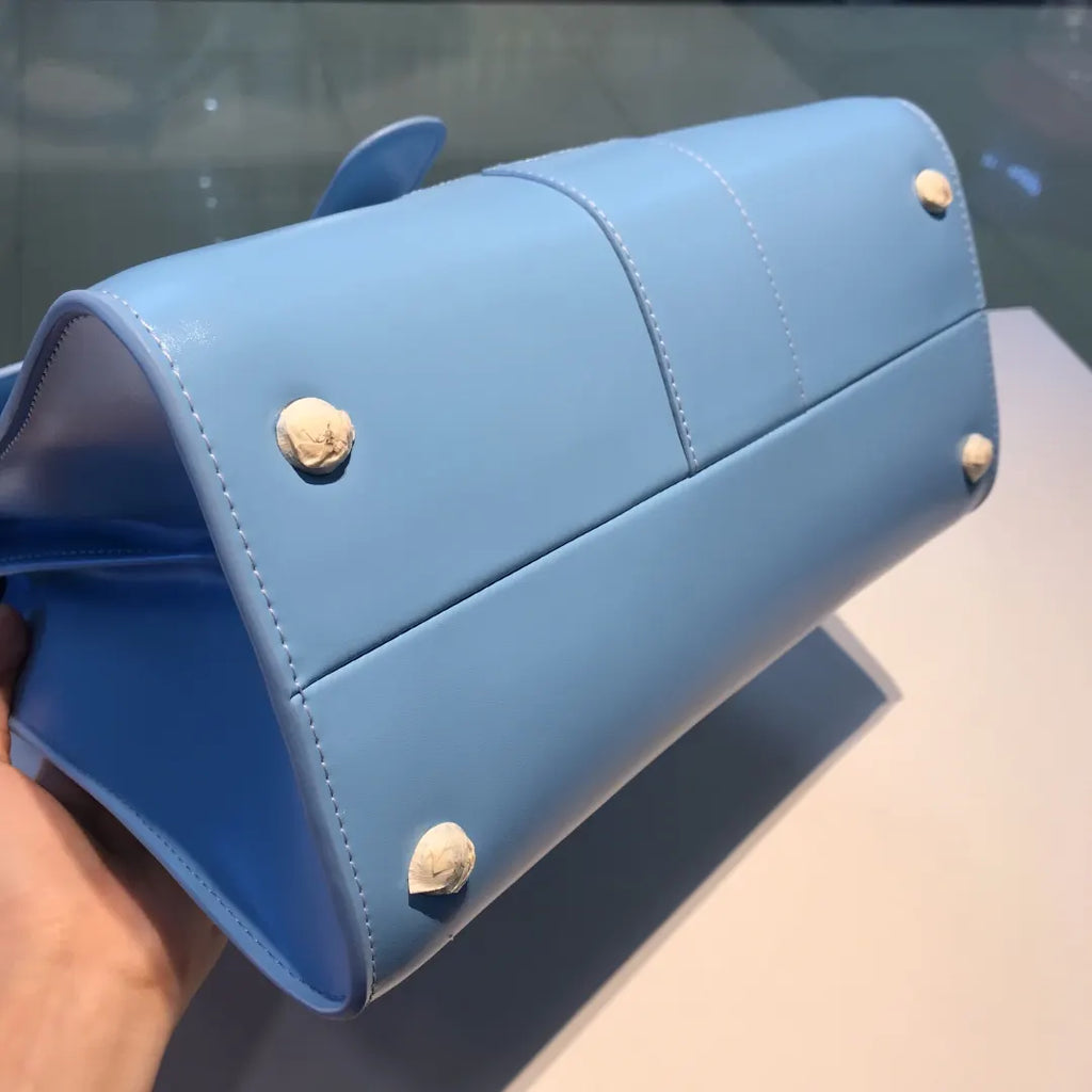 Delvaux Sky Blue Ceci N'Est Pas - Hình 9