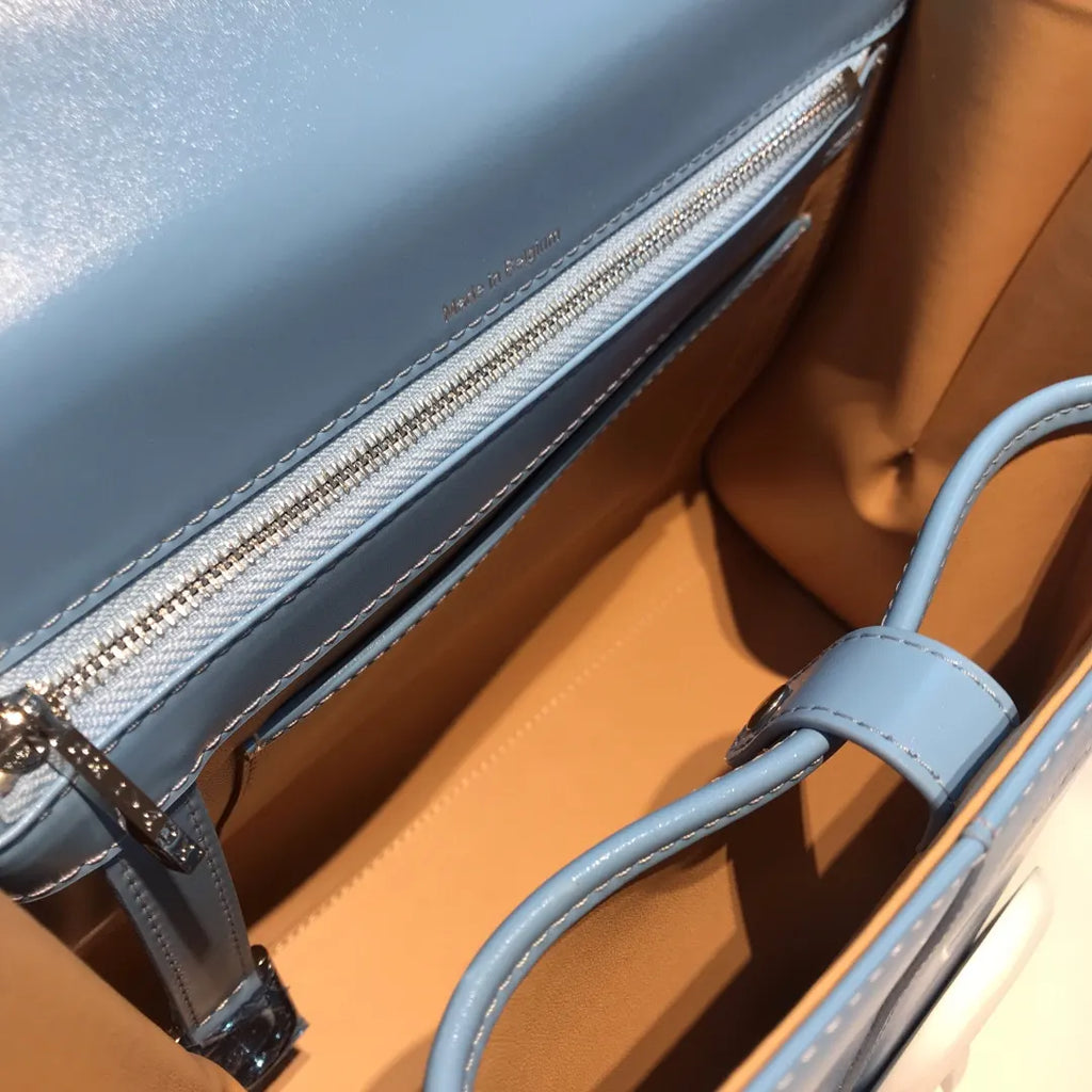 Delvaux Sky Blue Ceci N'Est Pas - Hình 8