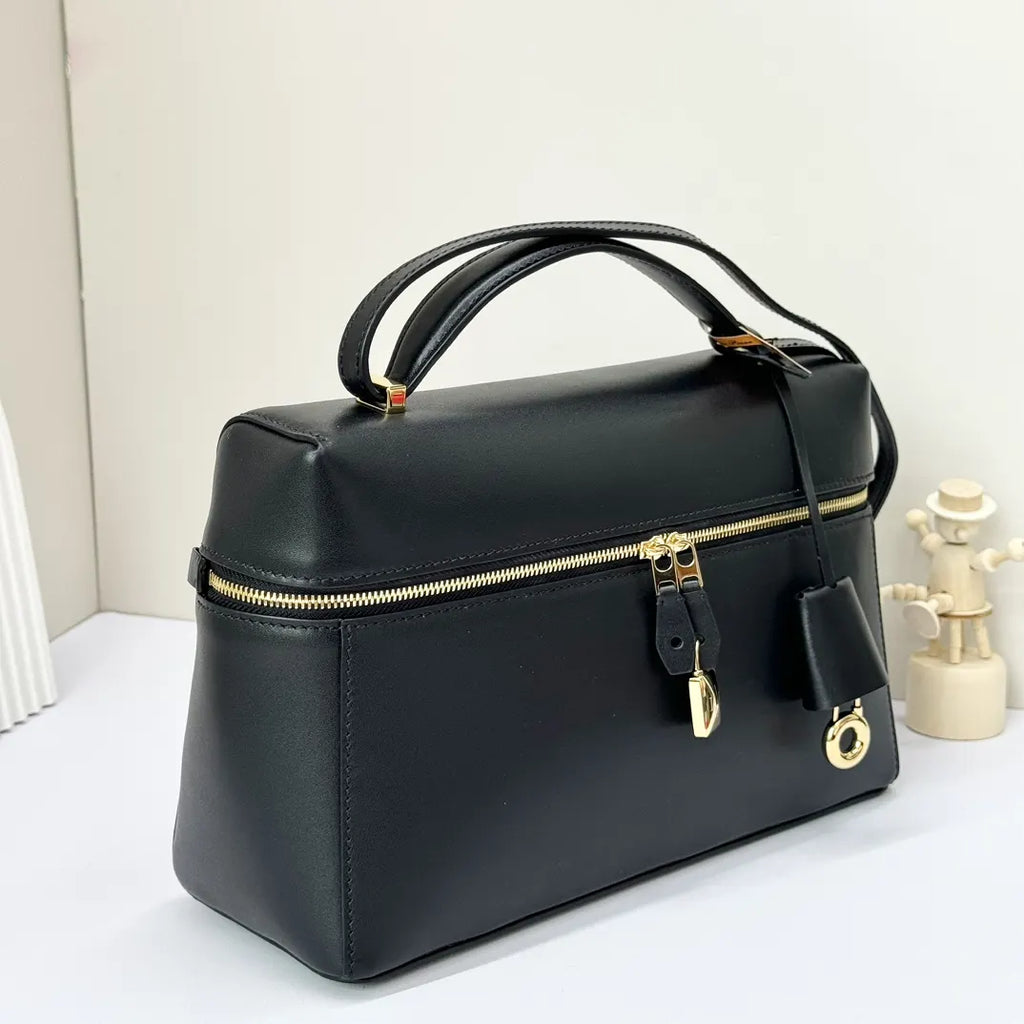 Loro Piana Black Box Bag - Hình 2
