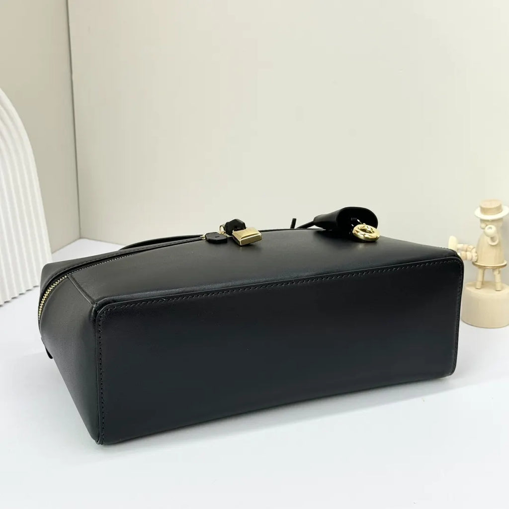 Loro Piana Black Box Bag - Hình 6