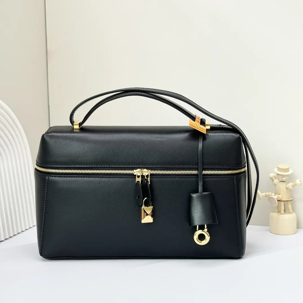 Loro Piana Black Box Bag