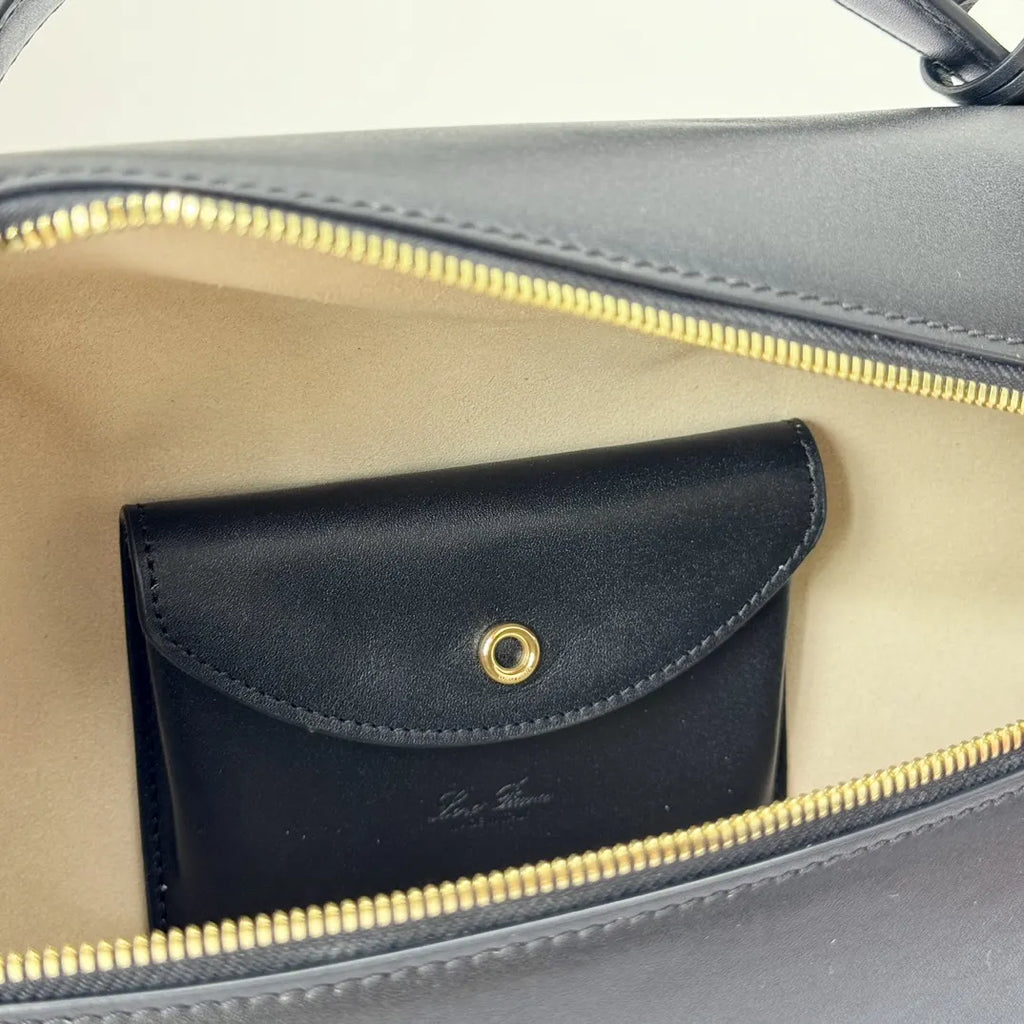 Loro Piana Black Box Bag - Hình 8