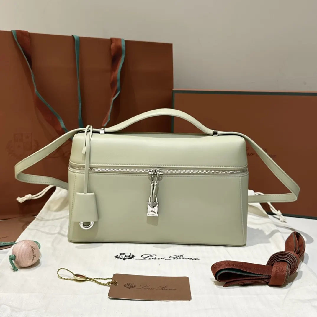 smooth Loro Piana Seafoam Green Vanity - Hình 2
