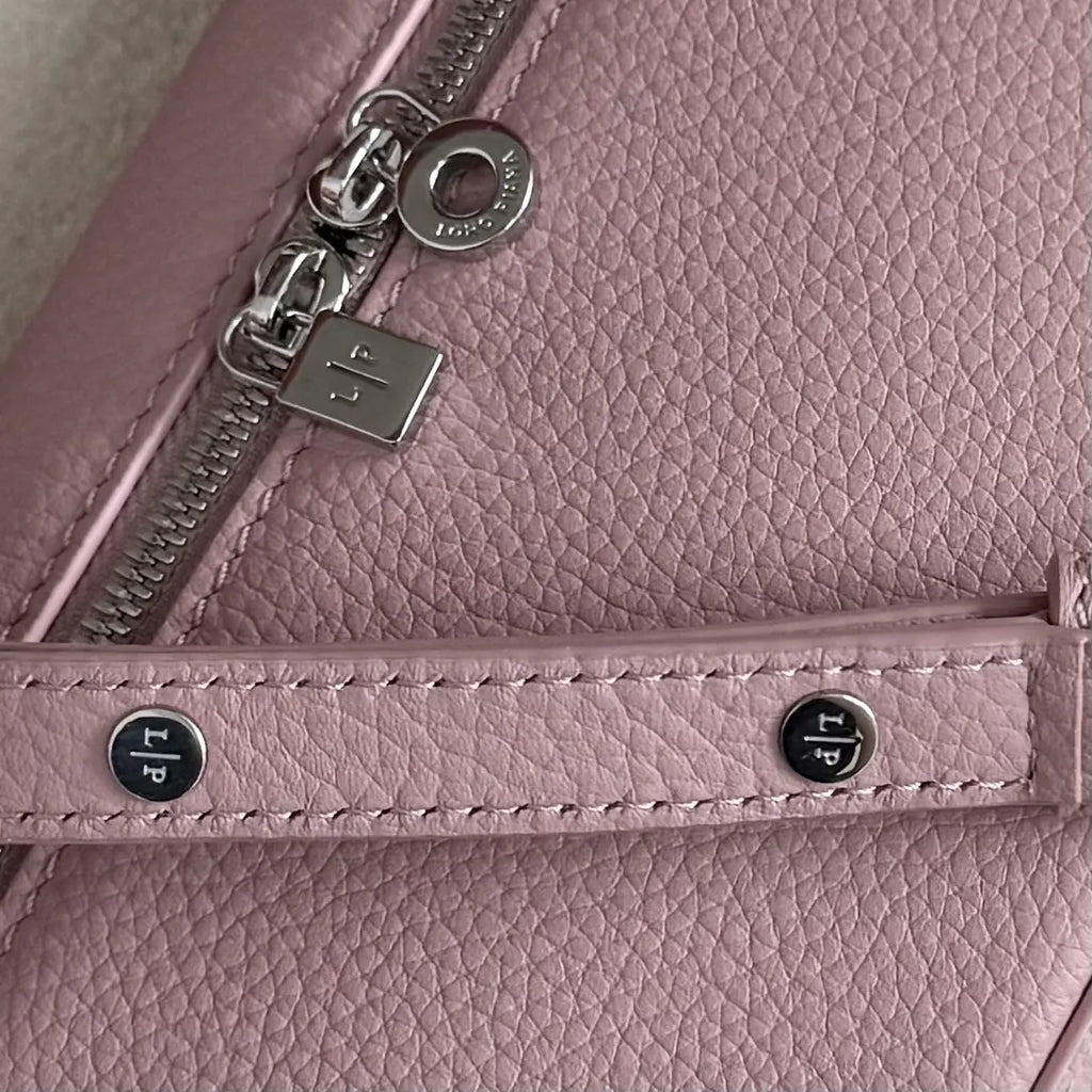 pale Loro Piana Pink Vanity Case - Hình 8
