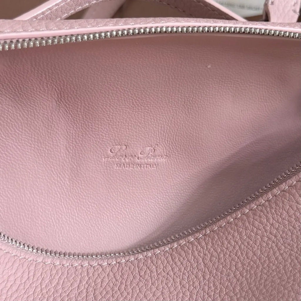 pale Loro Piana Pink Vanity Case - Hình 9