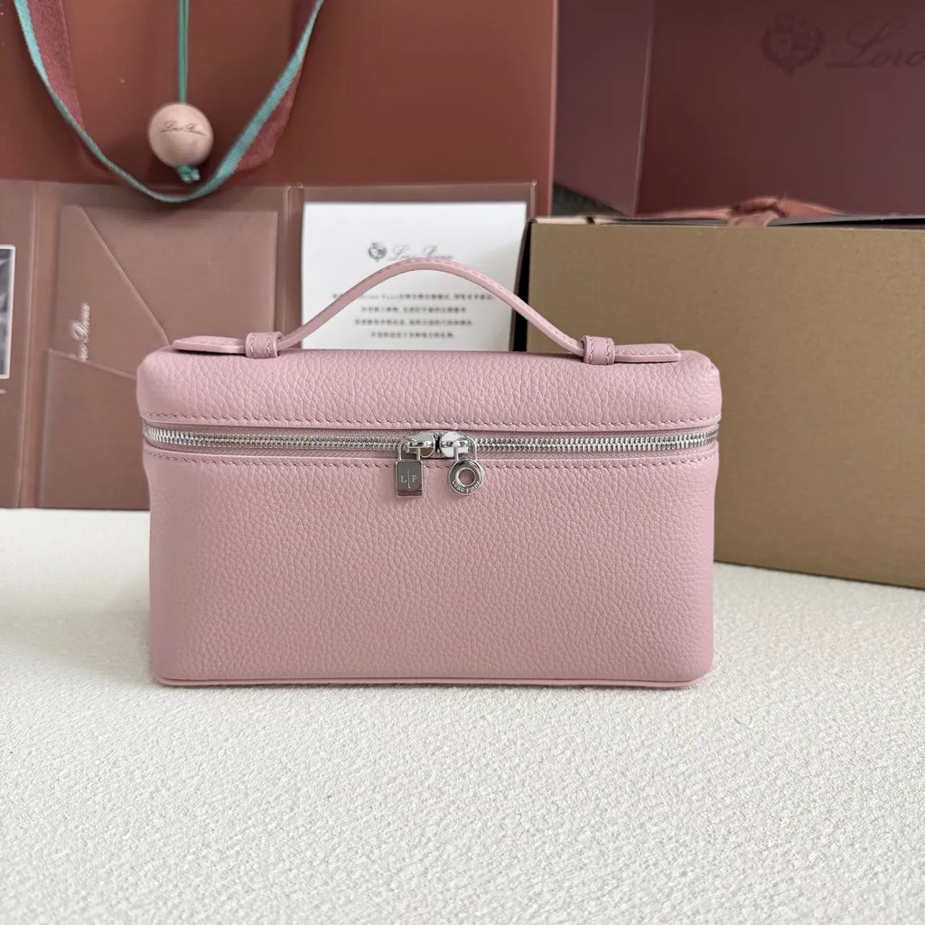 pale Loro Piana Pink Vanity Case