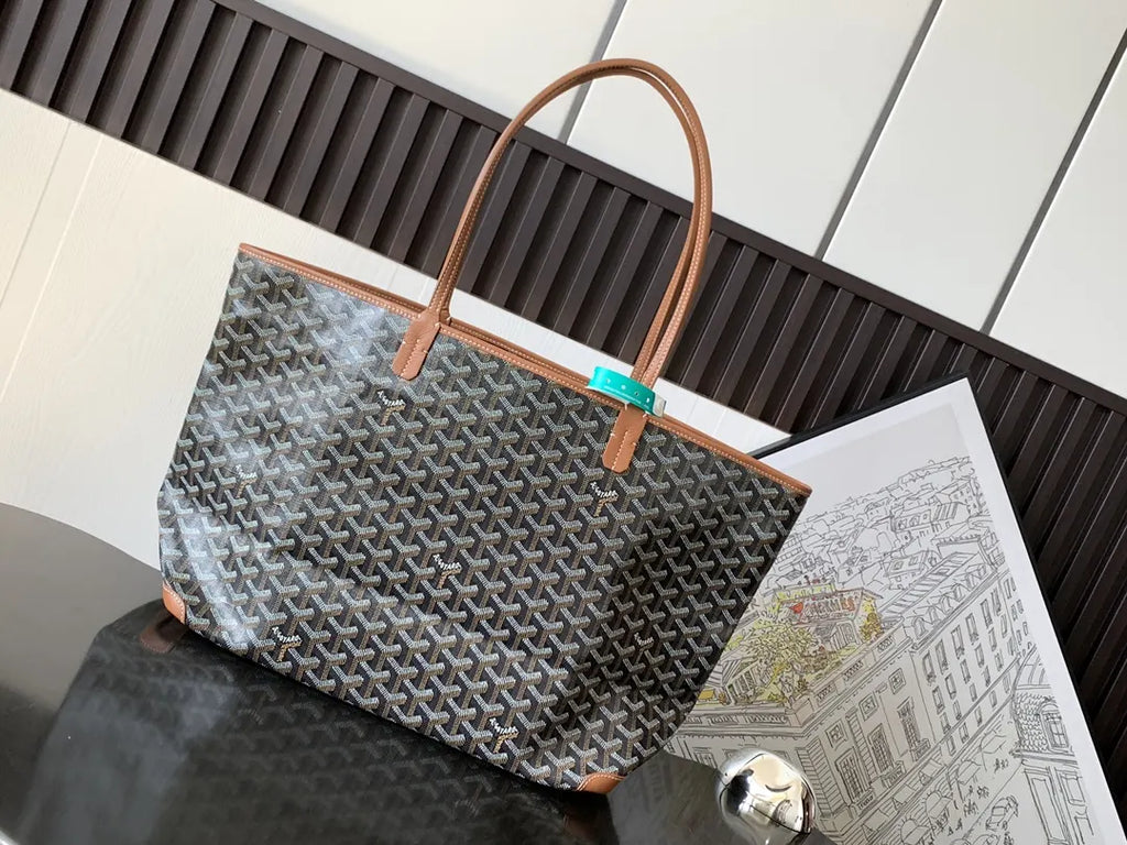 Goyard Black St. Louis GM - Hình 3