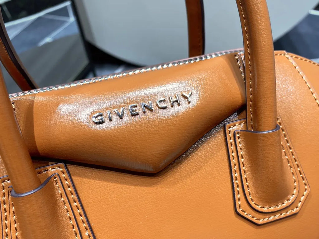 Givenchy Caramel Brown Bag - Hình 8