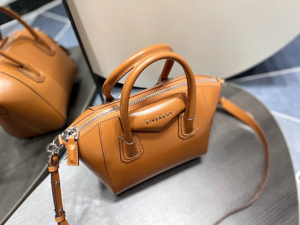 Givenchy Caramel Brown Bag - Hình 7