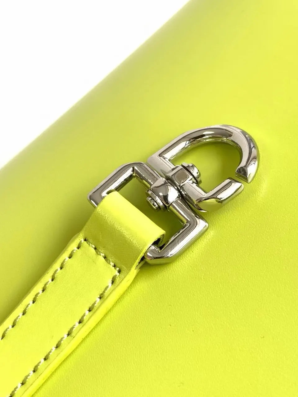 Givenchy Lime Green Satchel - Hình 8