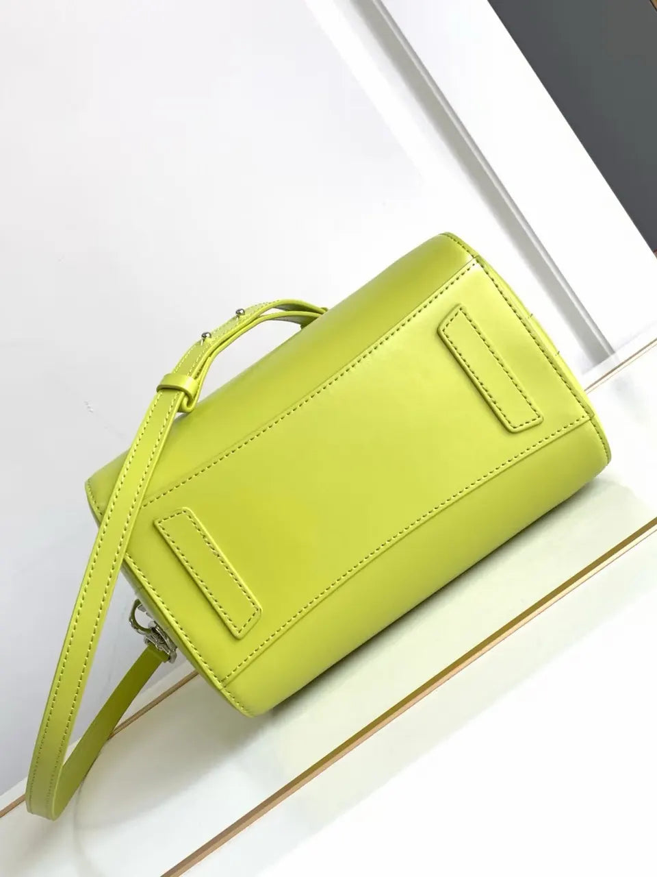 Givenchy Lime Green Satchel - Hình 4