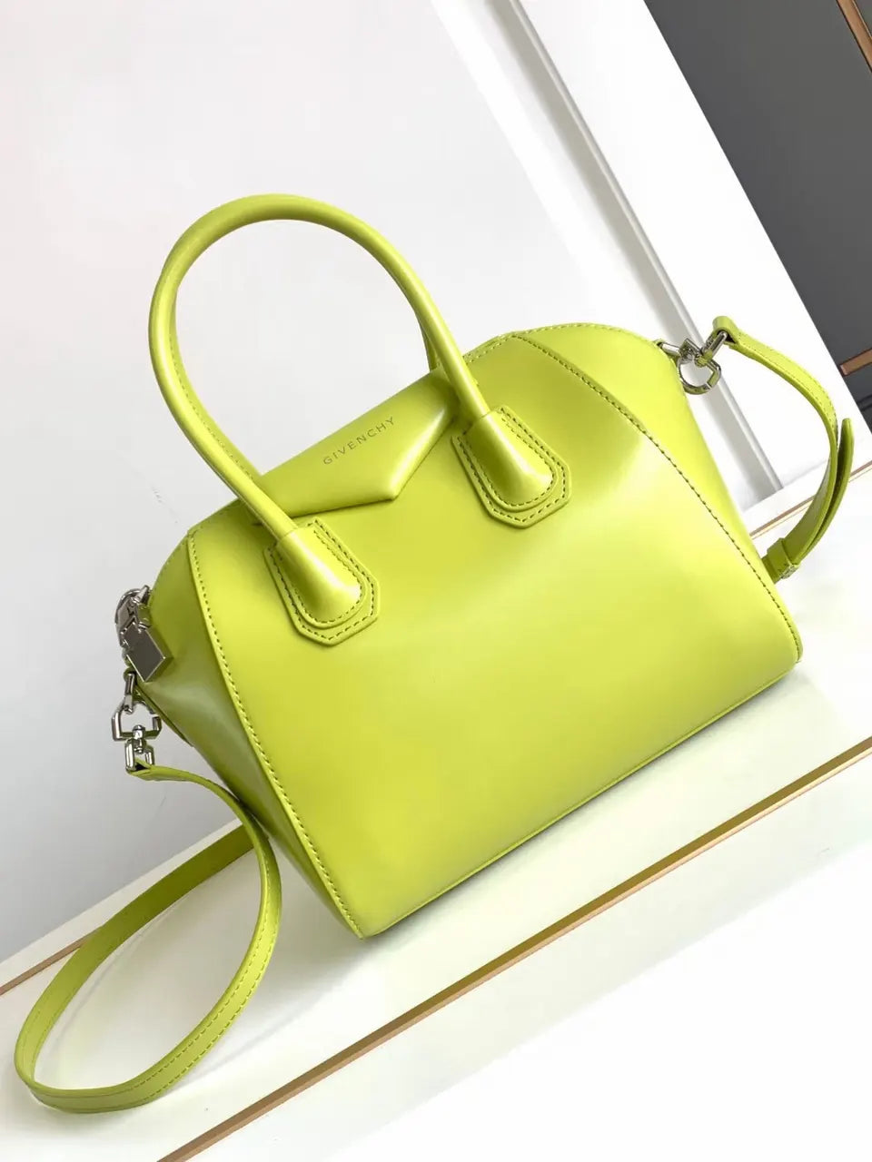 Givenchy Lime Green Satchel