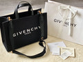 Givenchy Black Canvas Tote Bag
