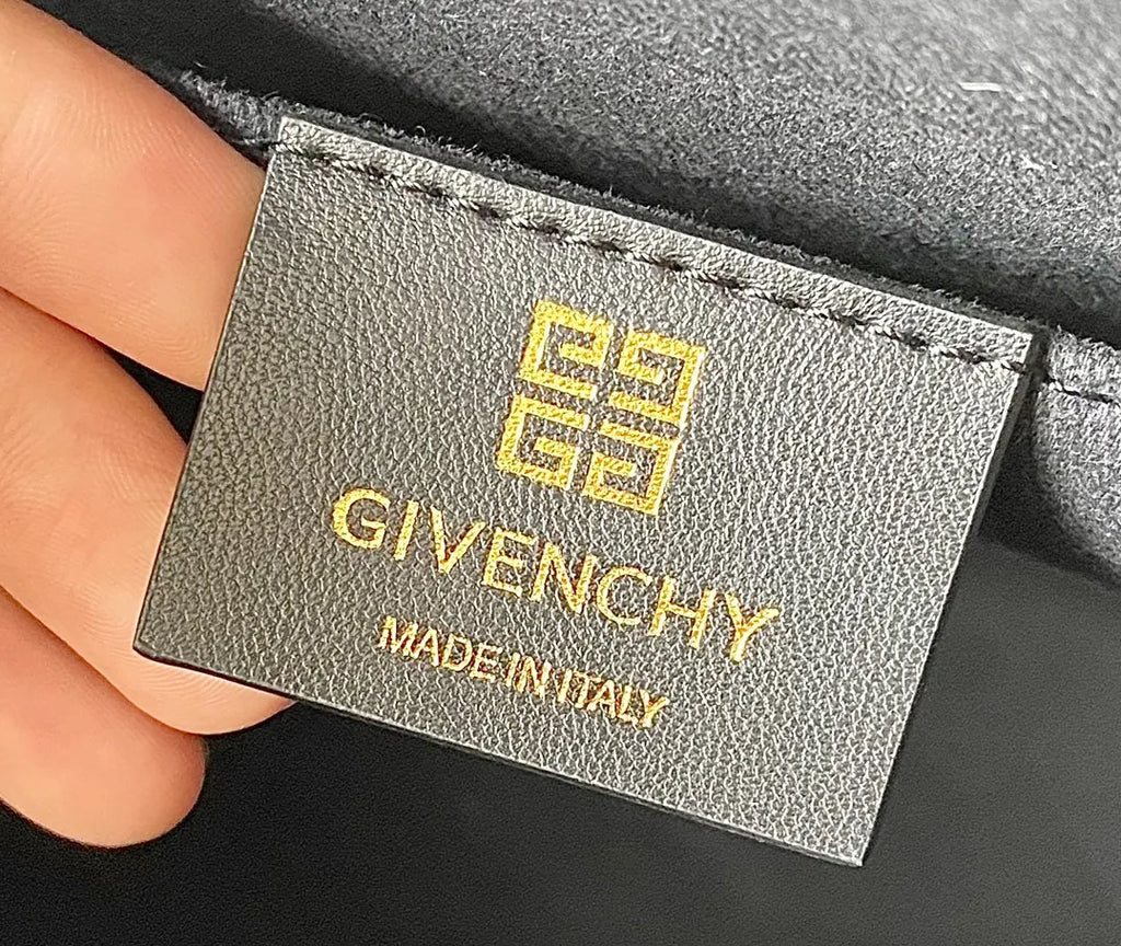 Givenchy Black Canvas Tote Bag - Hình 9