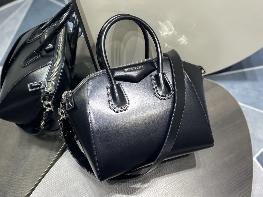 Givenchy Black Chain Satchel - Hình 2