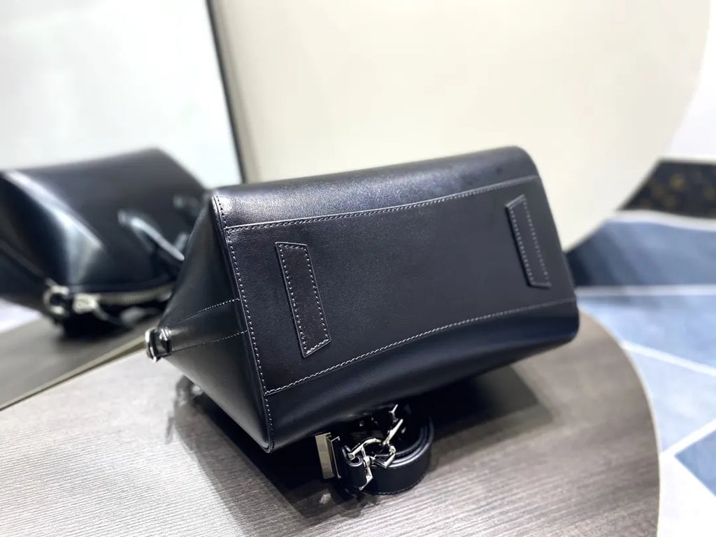 Givenchy Black Chain Satchel - Hình 6