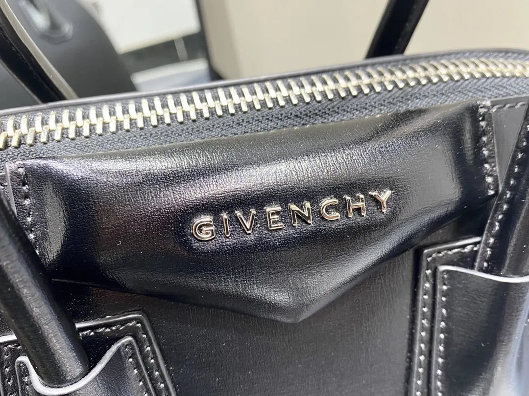 Givenchy Black Chain Satchel - Hình 8
