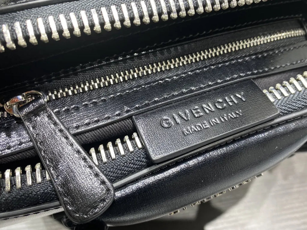Givenchy Black Chain Satchel - Hình 9