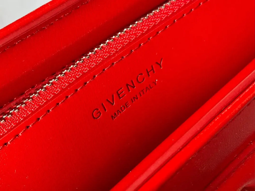 Givenchy Red Satchel - Hình 7