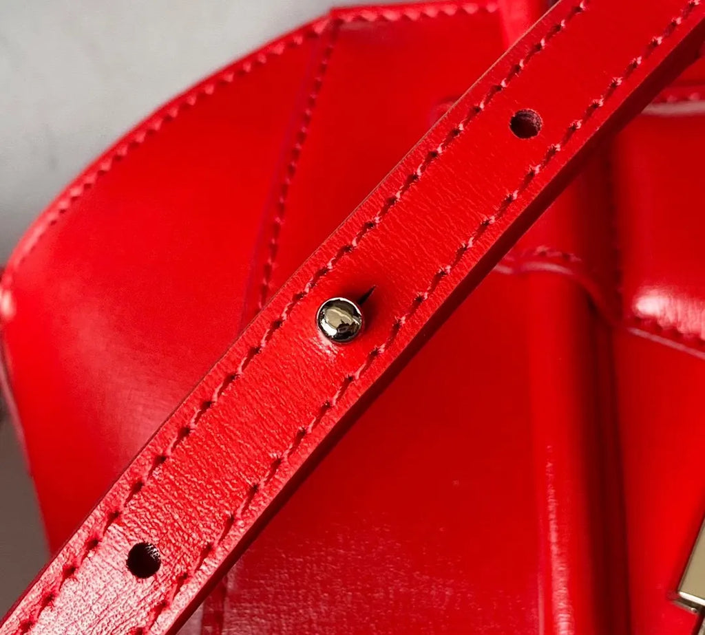 Givenchy Red Satchel - Hình 8