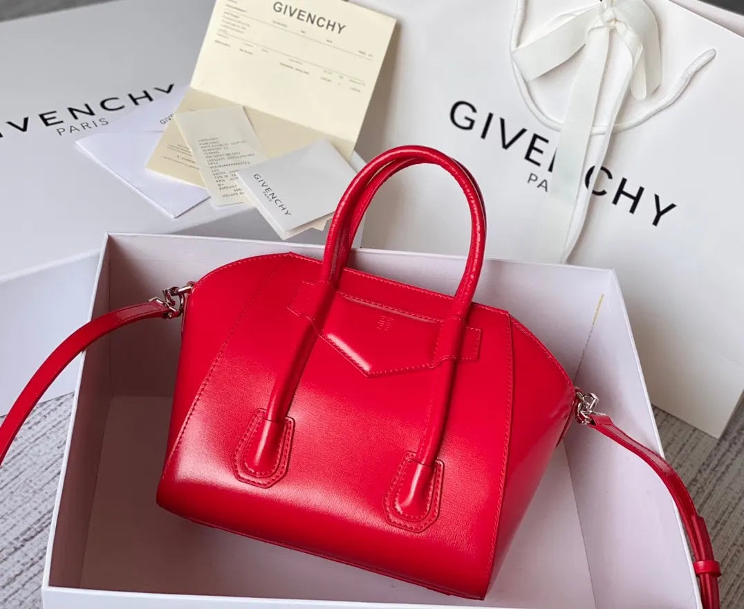 Givenchy Red Satchel