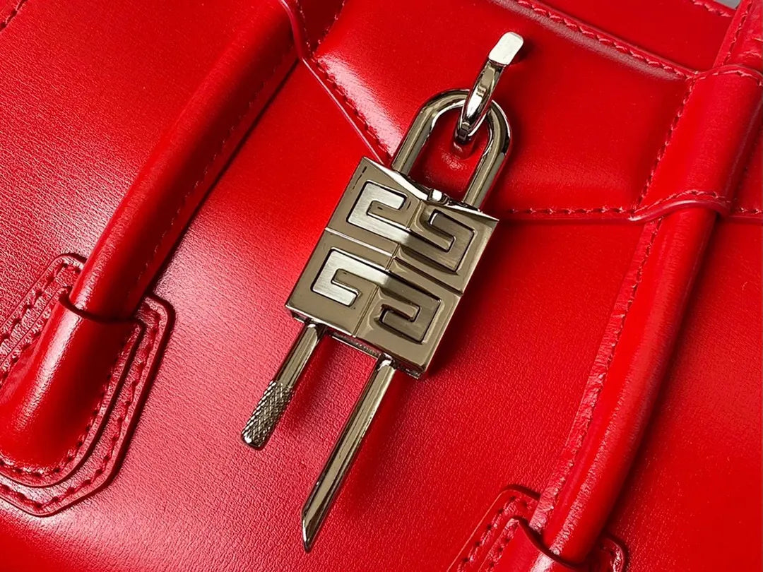 Givenchy Red Satchel - Hình 5