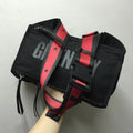 Givenchy Black Canvas Belt Bag