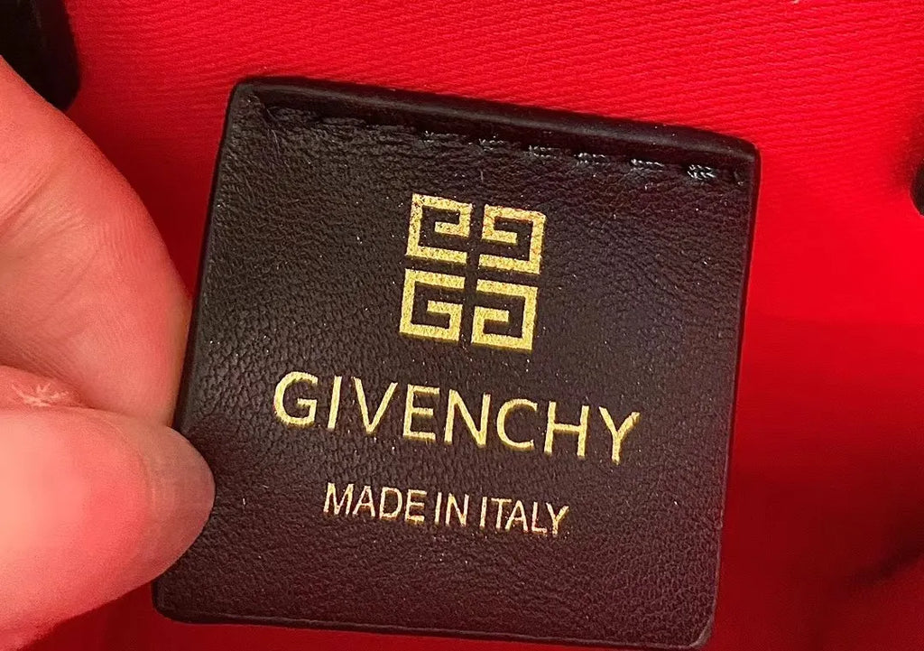 Givenchy Black Canvas Tote - Hình 9