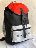 Givenchy Black & Red Backpack