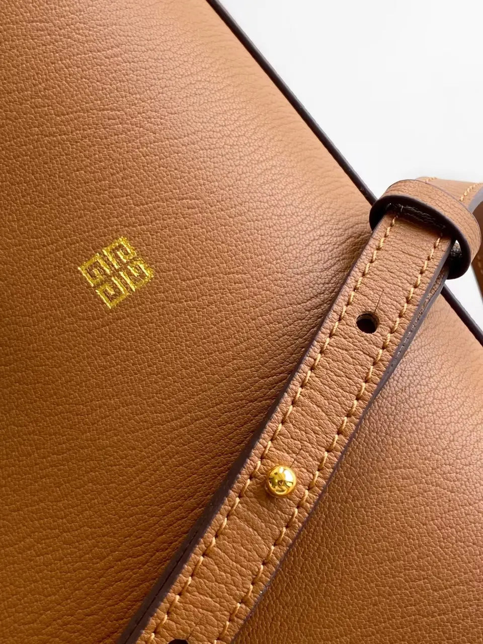 Givenchy Antigona Mini Caramel - Hình 9