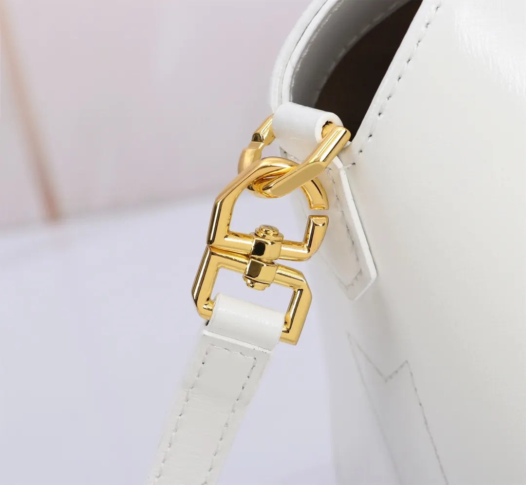 Givenchy Antigona White Leather Satchel - Hình 6