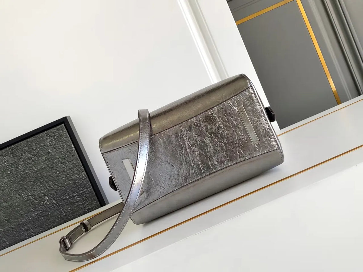 Givenchy Antigona Silver Leather - Hình 3