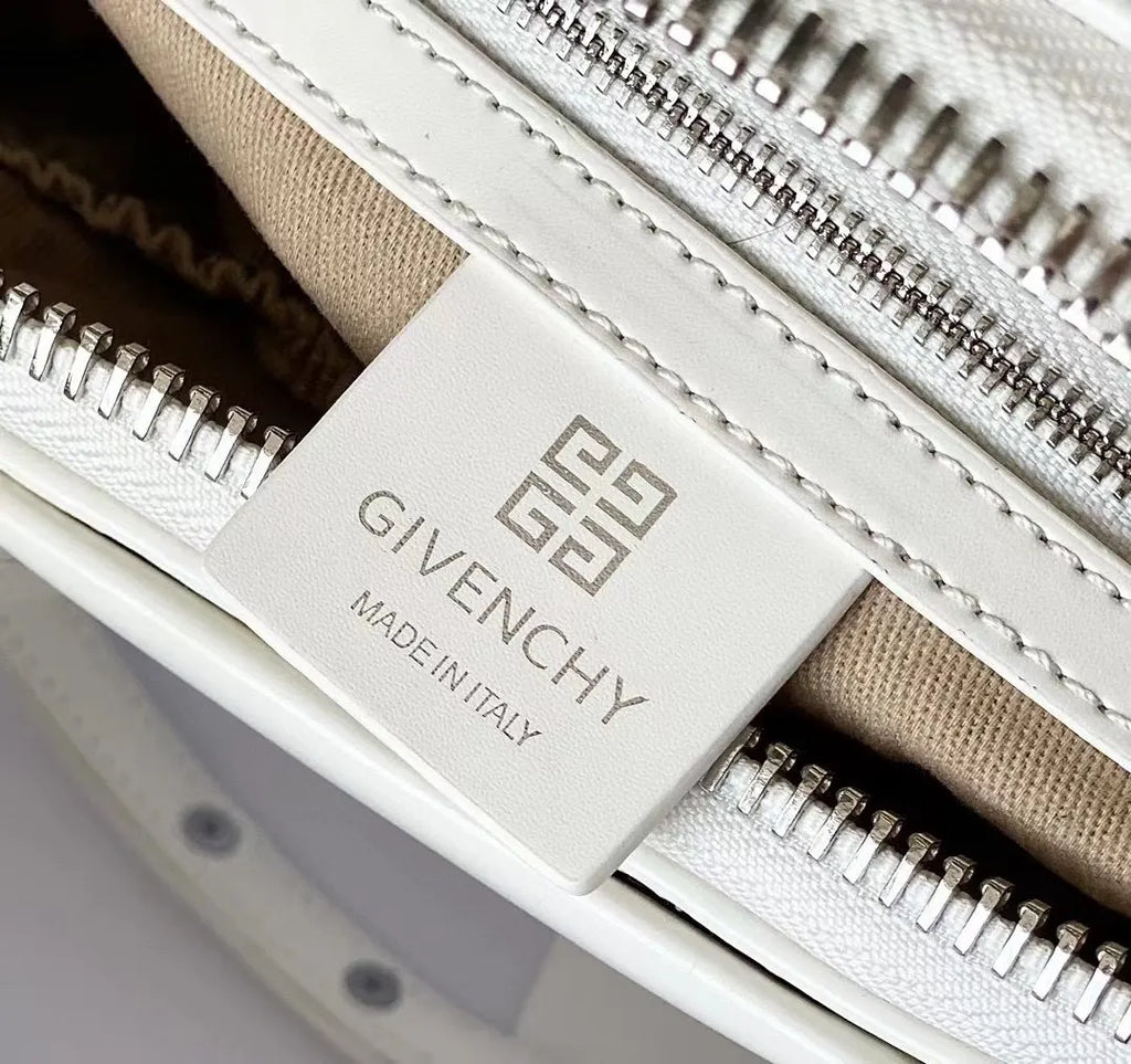 Givenchy White Leather Handbag - Hình 9