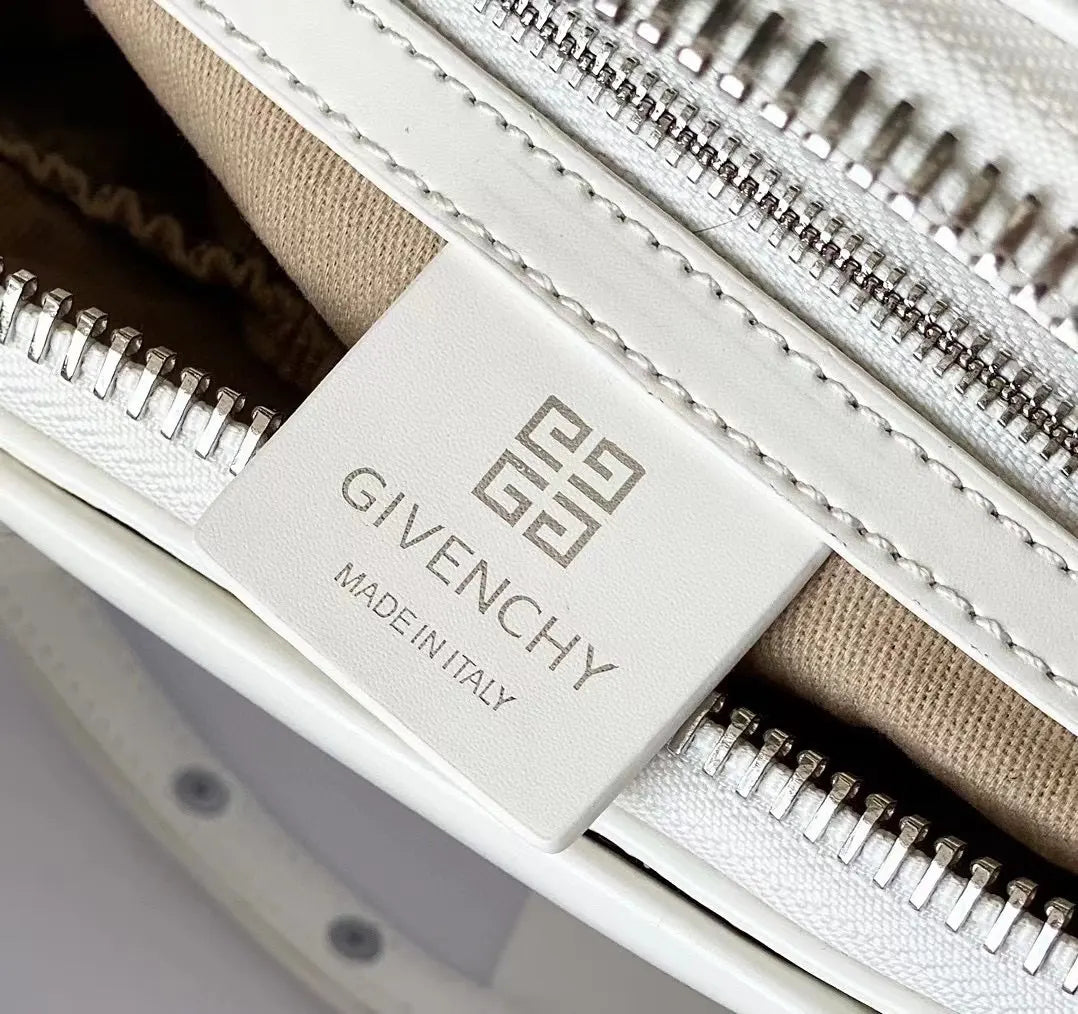 Givenchy White Leather Handbag - Hình 9