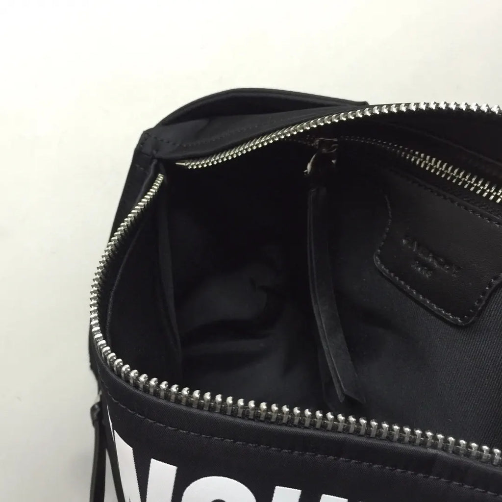 crossbody Givenchy Black Nylon Bag - Hình 8