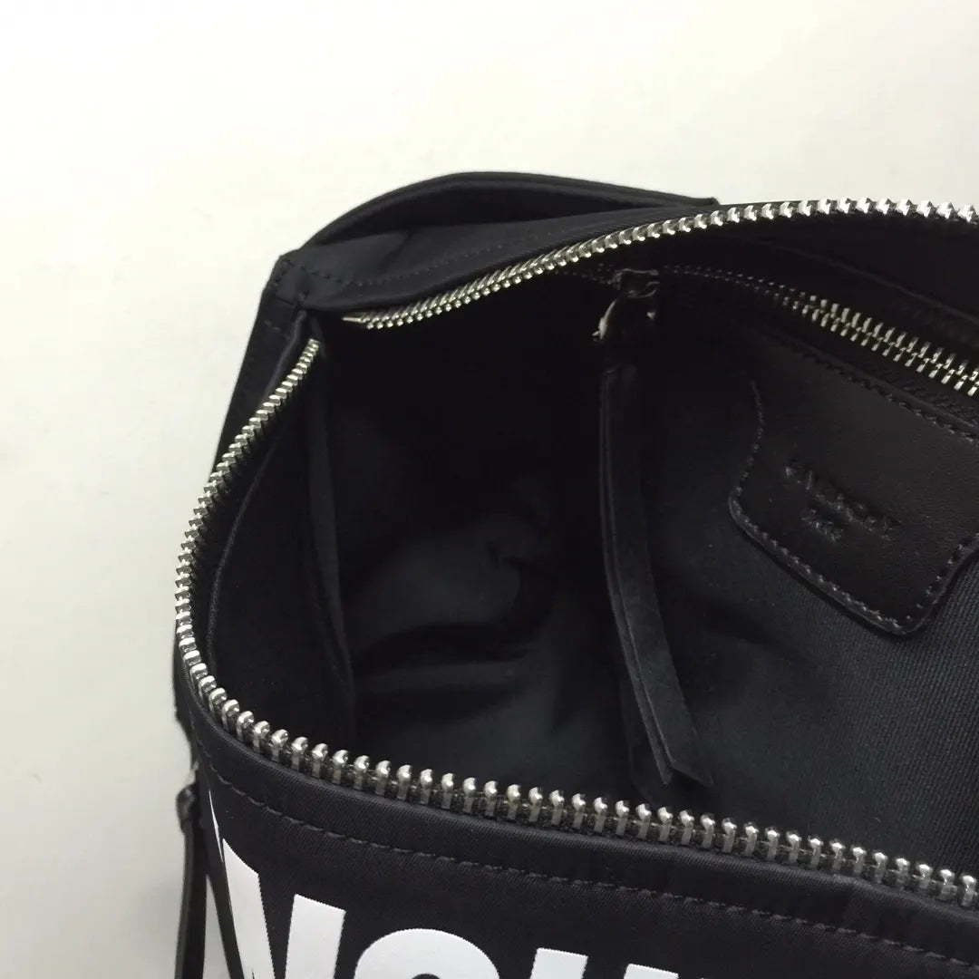 crossbody Givenchy Black Nylon Bag - Hình 8