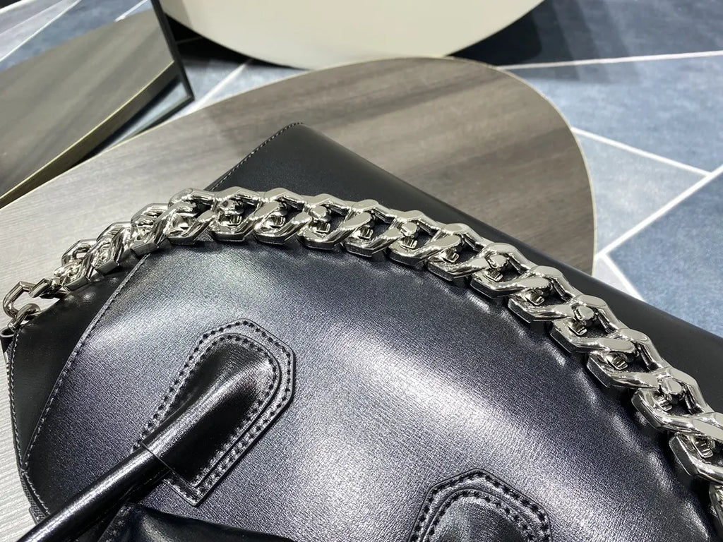 Givenchy Antigona Chain Black - Hình 6
