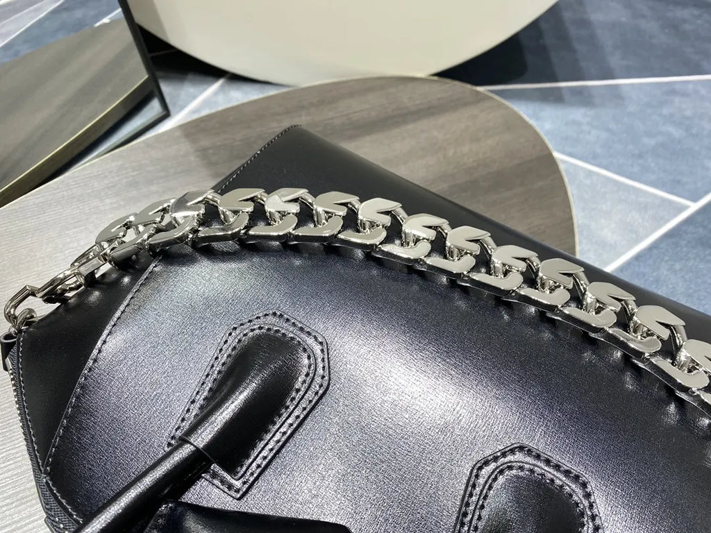 Givenchy Antigona Chain Black - Hình 2