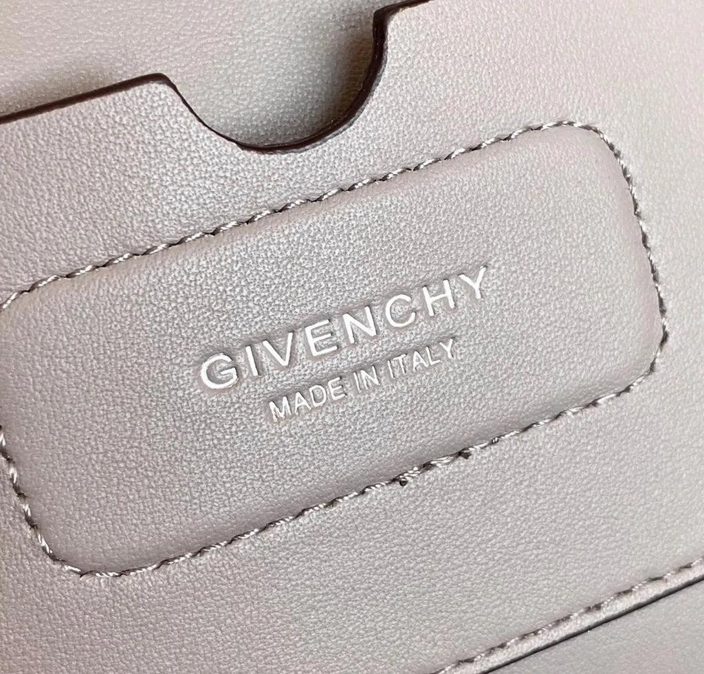 Givenchy Light Gray Satchel - Hình 7