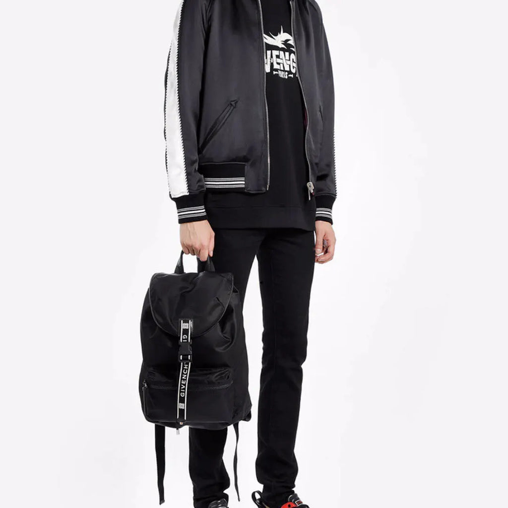 Givenchy Black Nylon Backpack