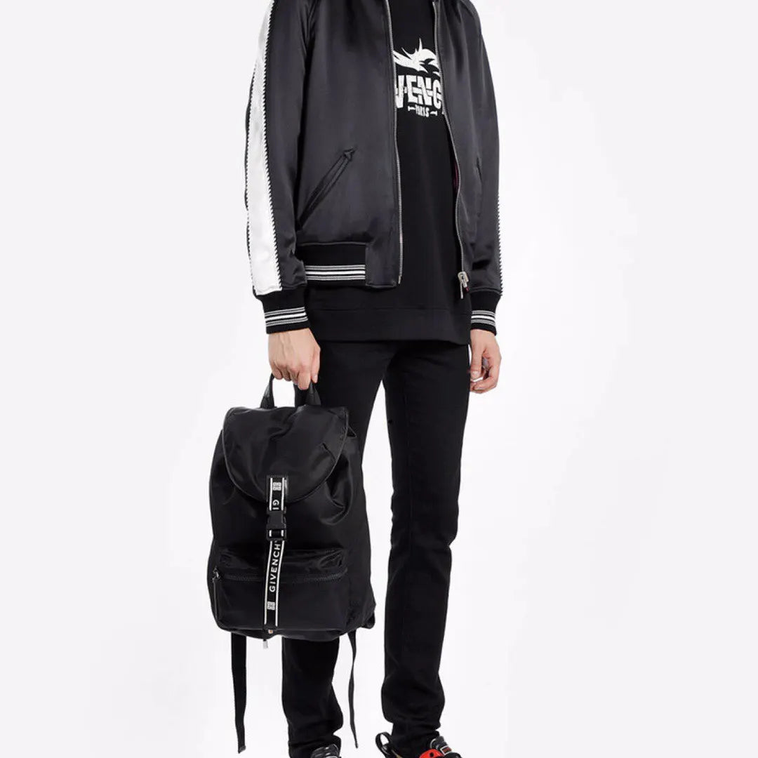 Givenchy Black Nylon Backpack