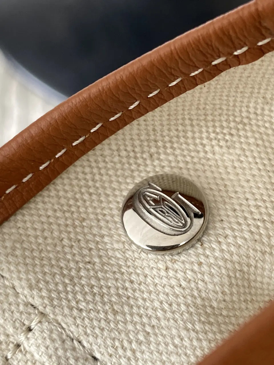 Goyard Brown Monogram Bag - Hình 6