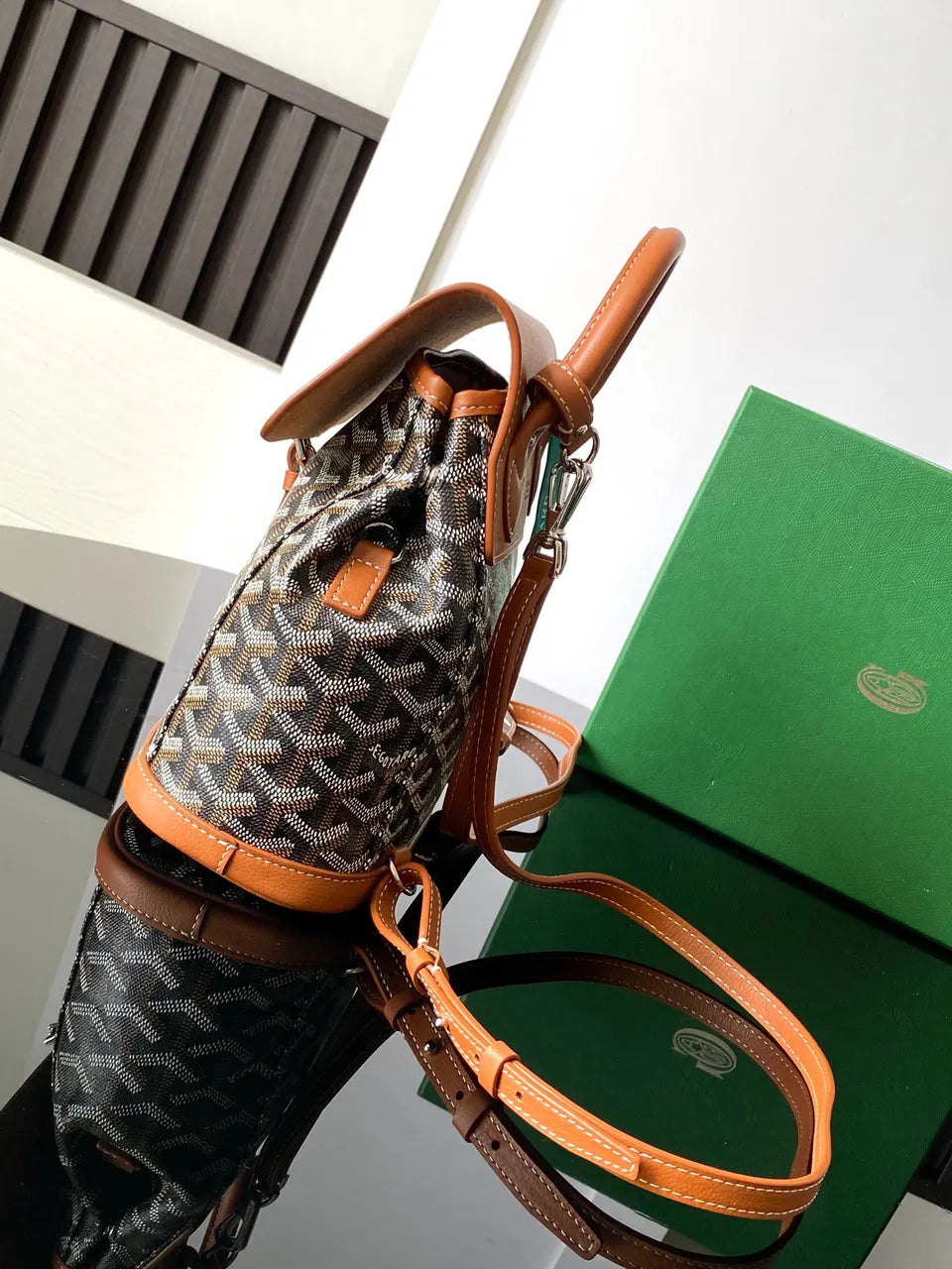 Goyard Brown Monogram Bag